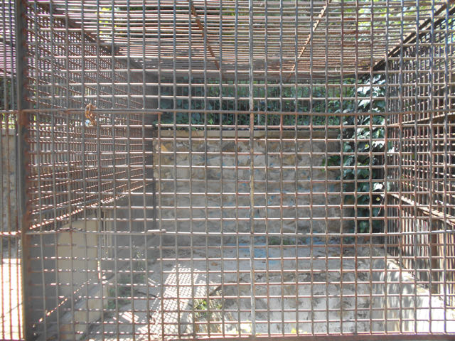 Former cat cage