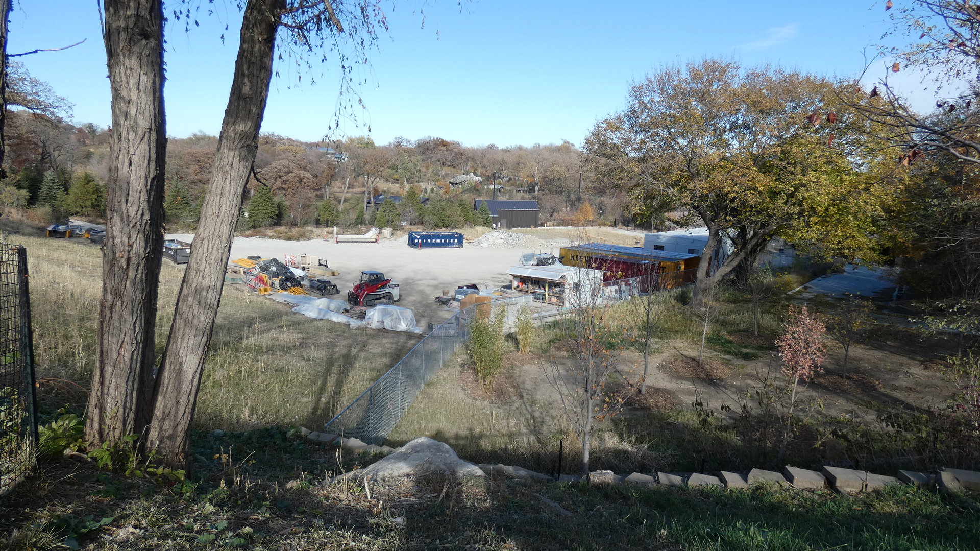 Former Cat Complex Construction - Oct.2022