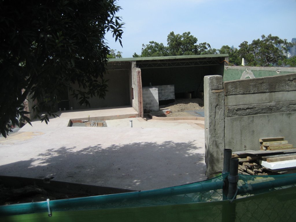 Former "Cats of Asia" enclosures
