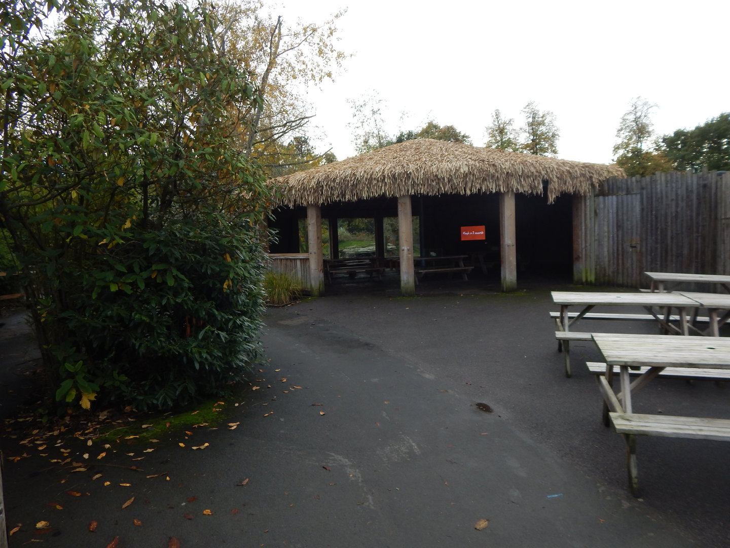 Former Cheetah enclosure viewpoint 221022