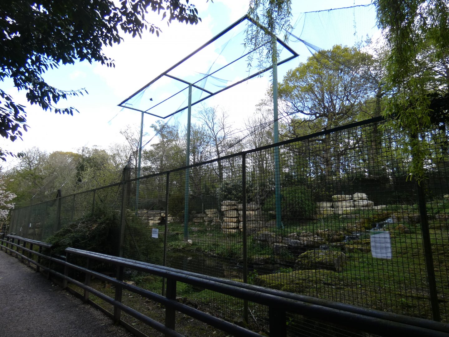 Former condor aviary