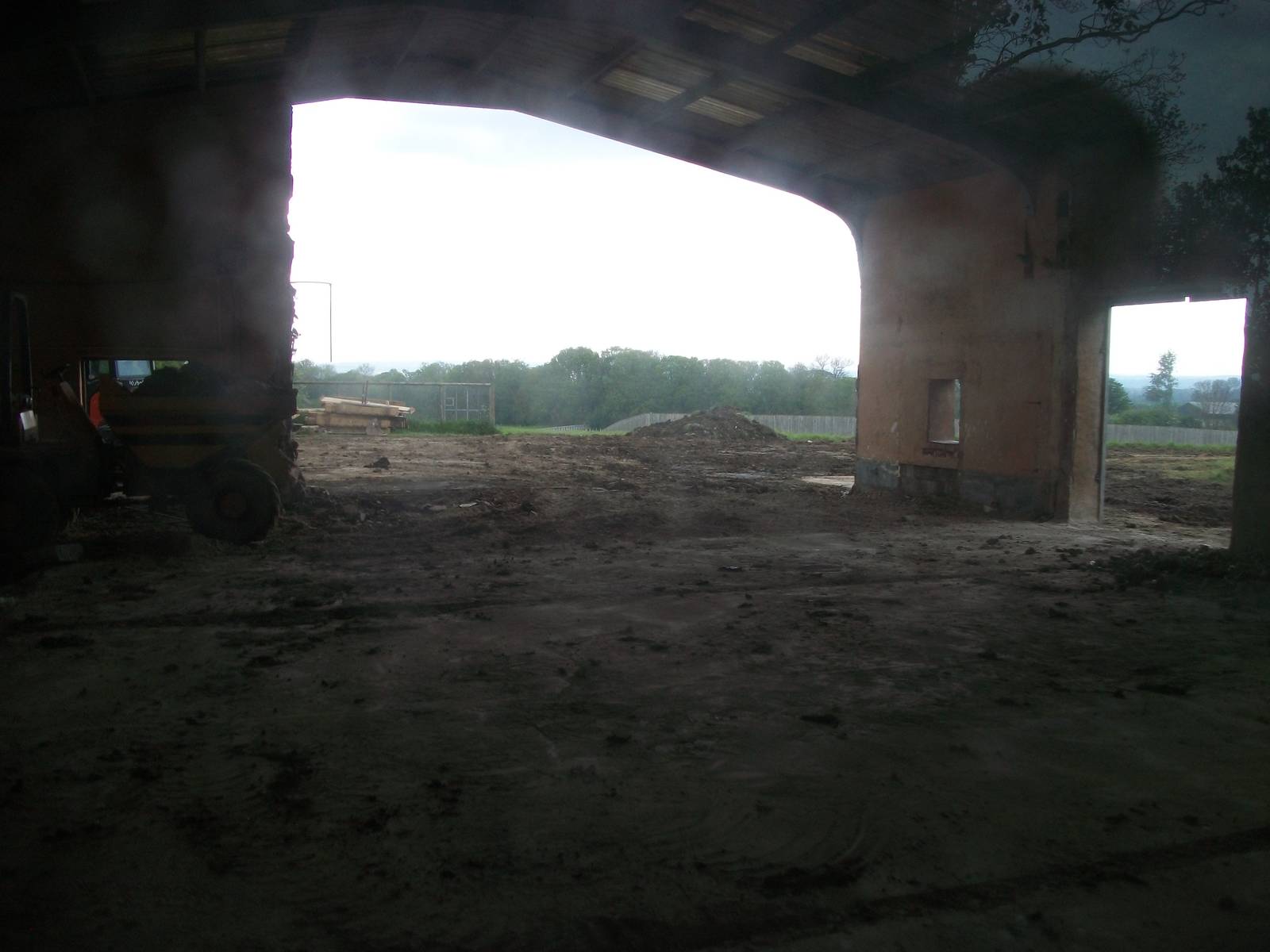 Former Elephant House and paddock being converted for Indian Rhinos 31st Ma