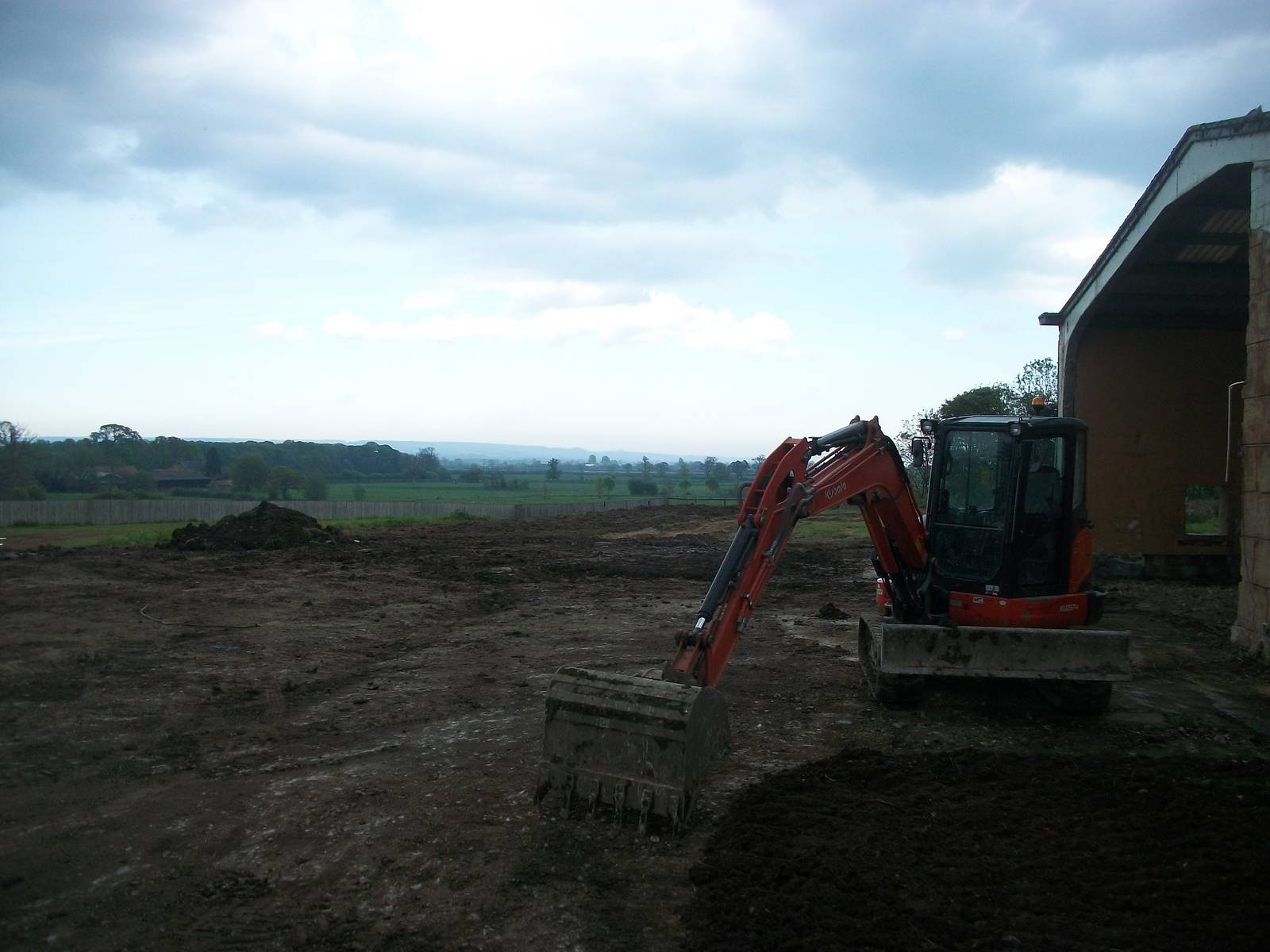 Former Elephant House and paddock being converted for Indian Rhinos 31st Ma