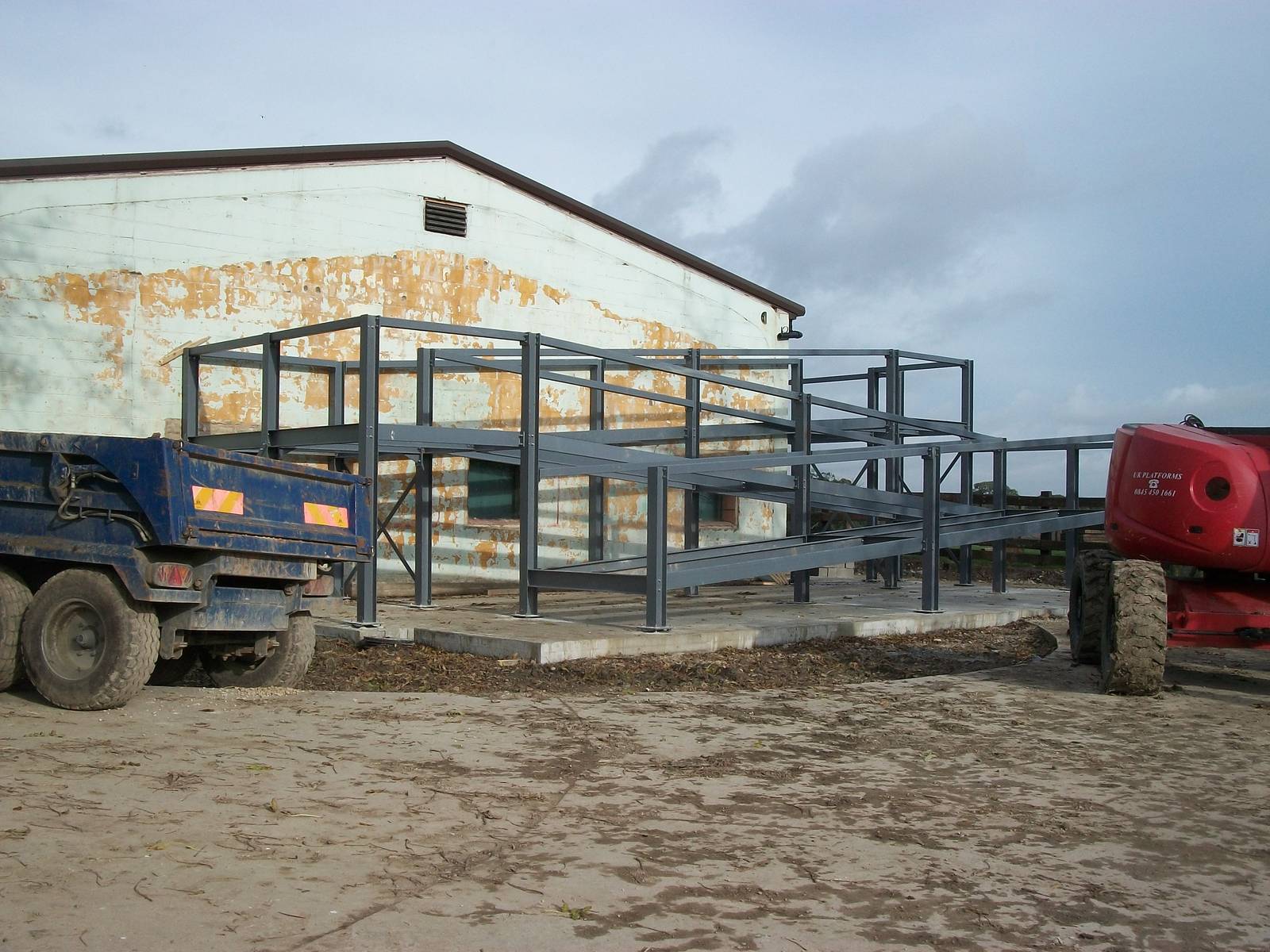 Former Elephant House being converted for Indian Rhinos, 31st October 2013