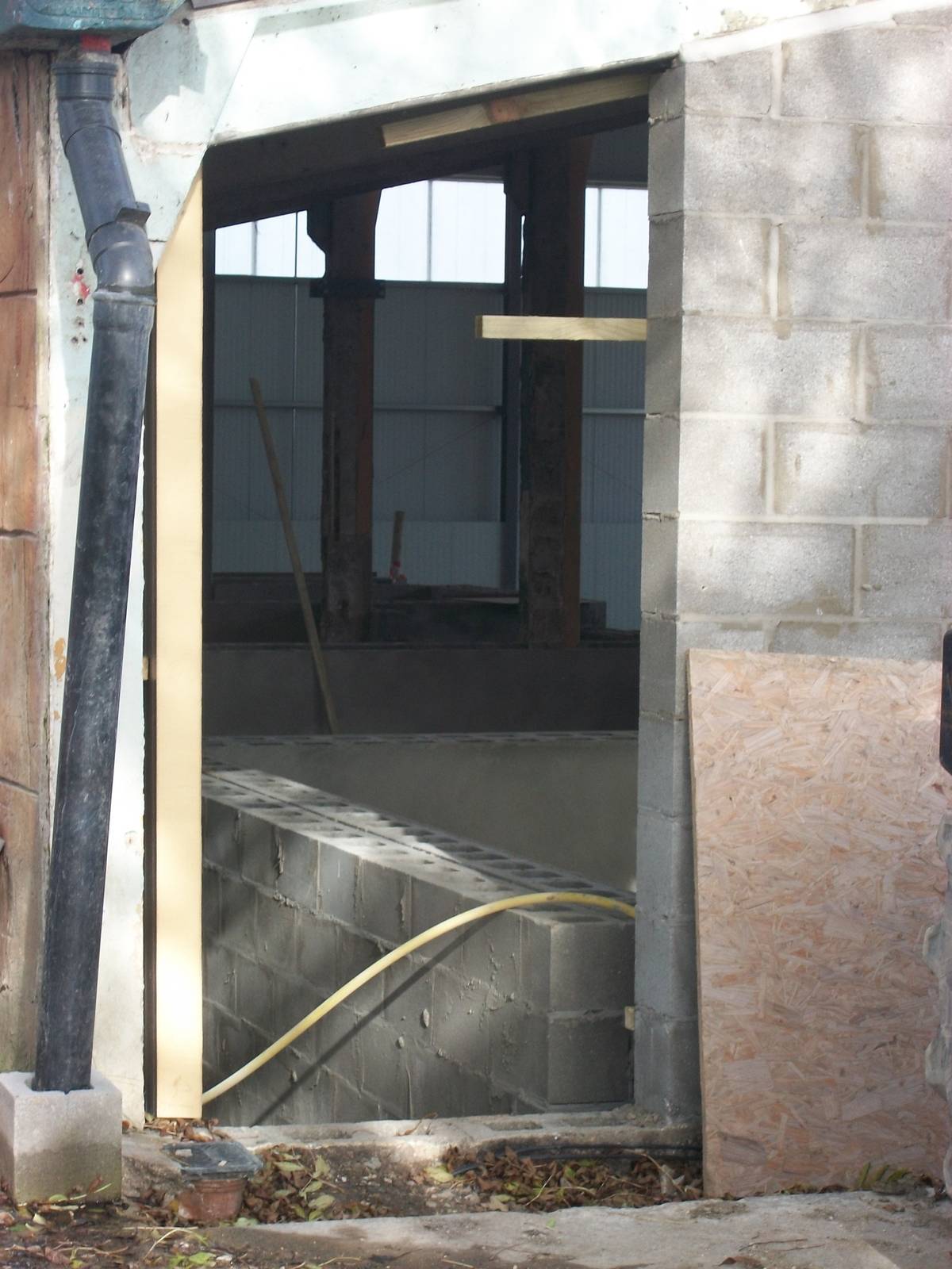 Former Elephant House being converted for Indian Rhinos, 31st October 2013