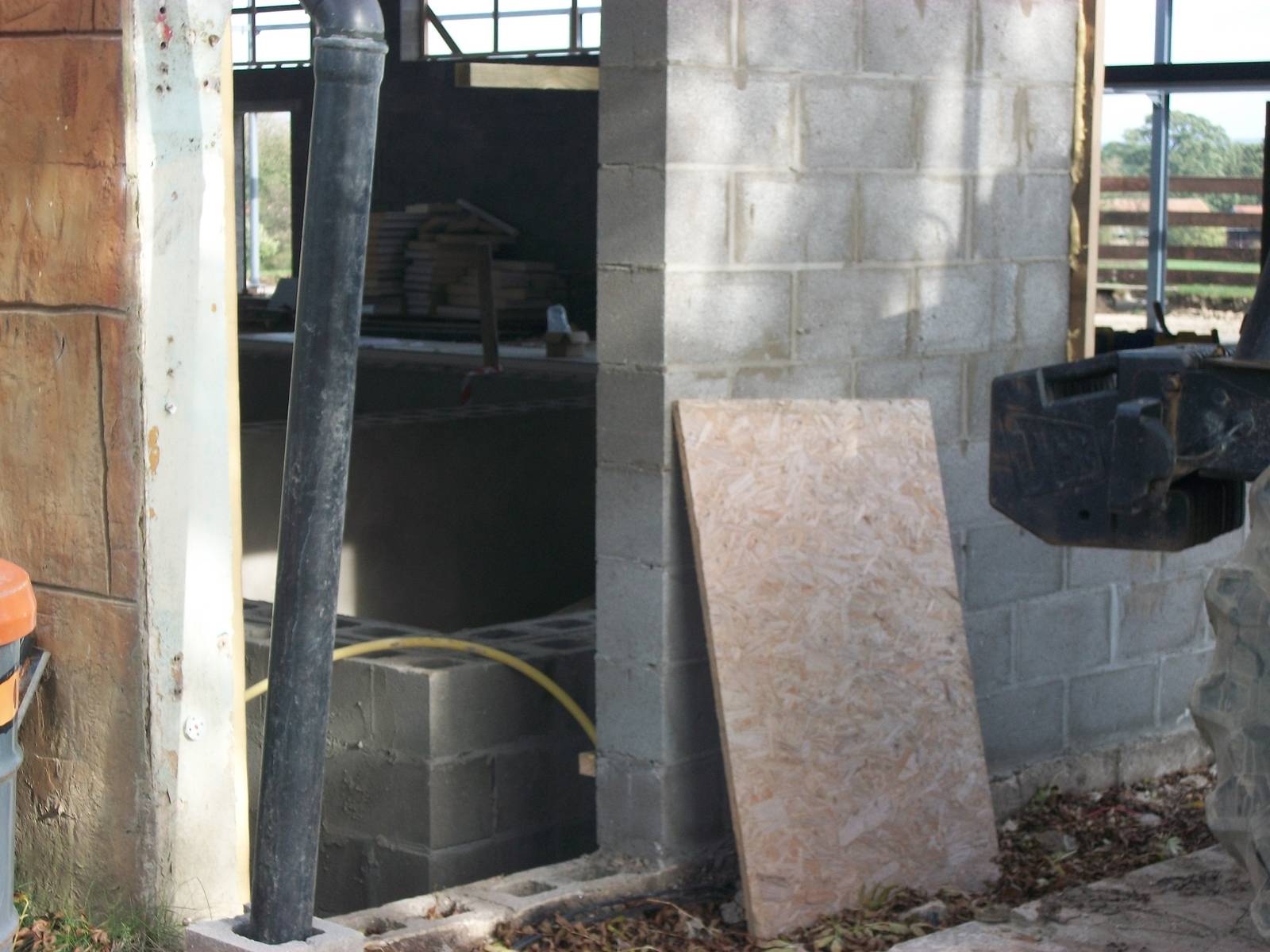 Former Elephant House being converted for Indian Rhinos, 31st October 2013