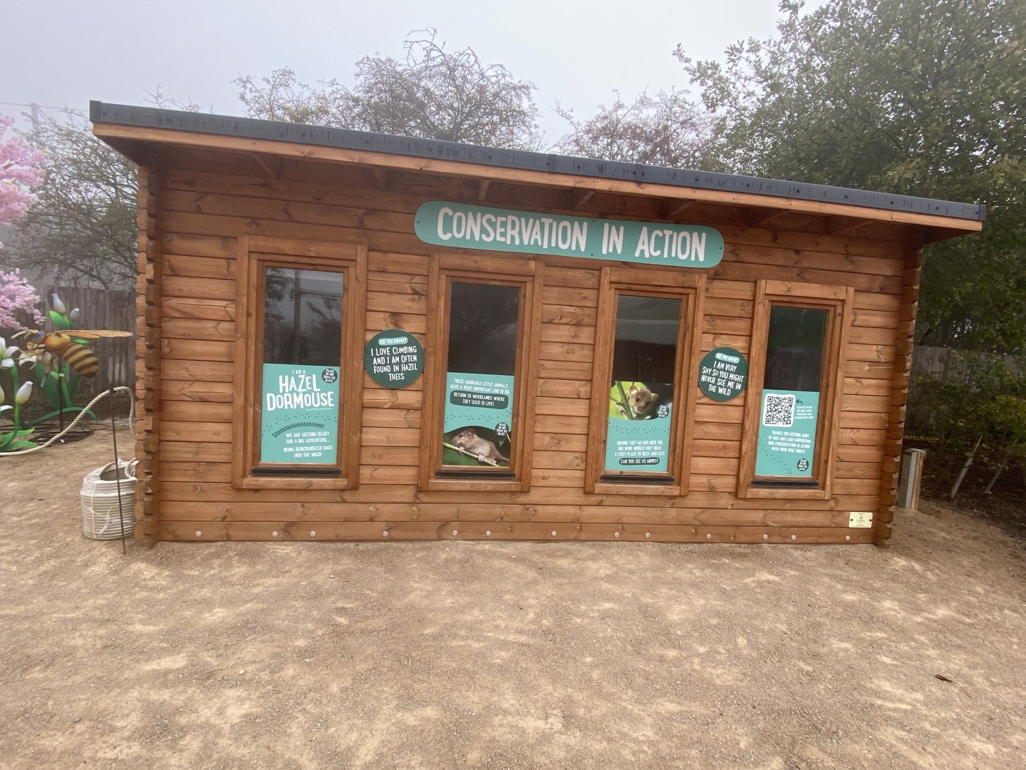 Former harvest mouse and dormouse house