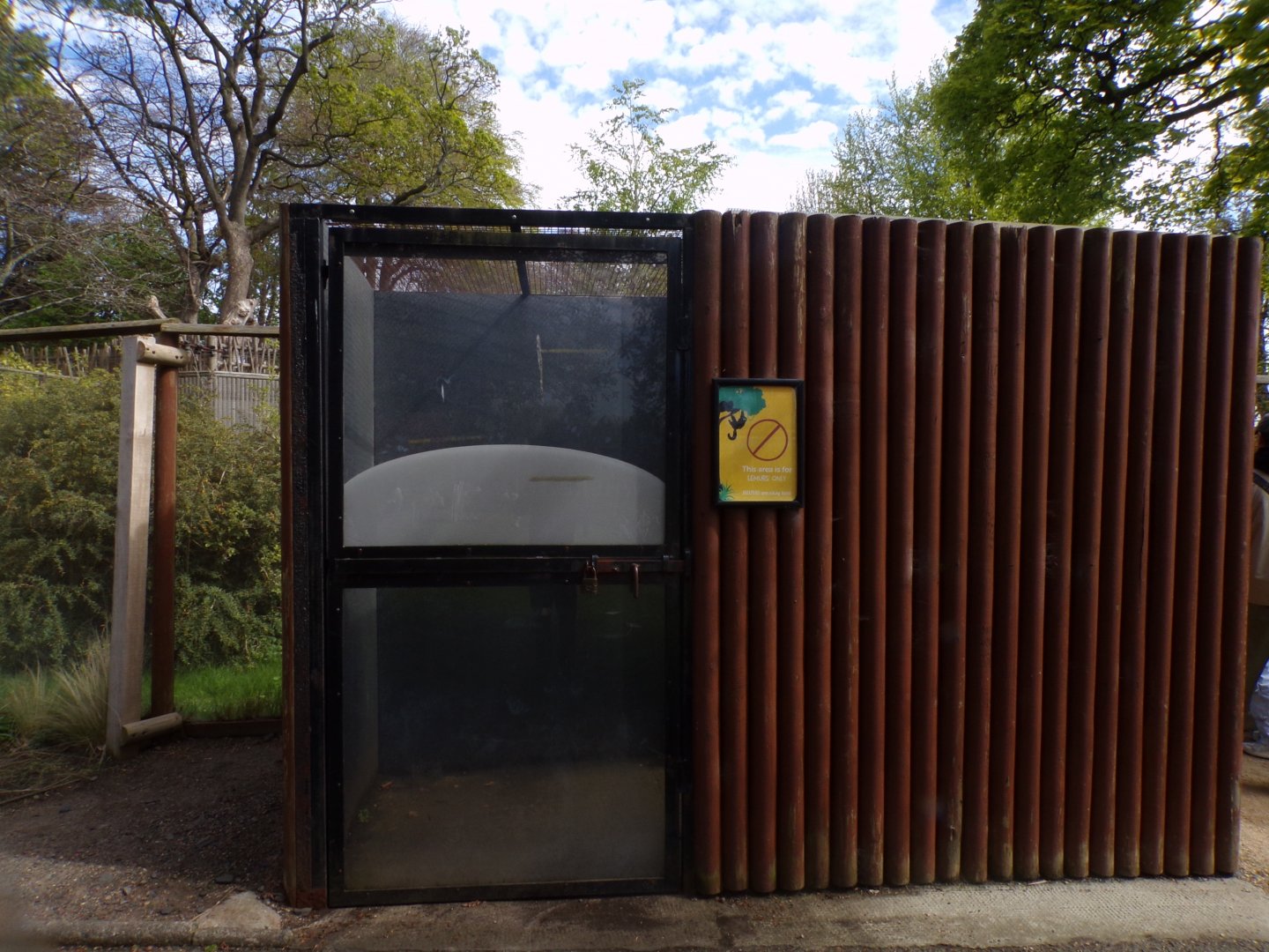 Former Lemur walkthrough entrance 20.4.25