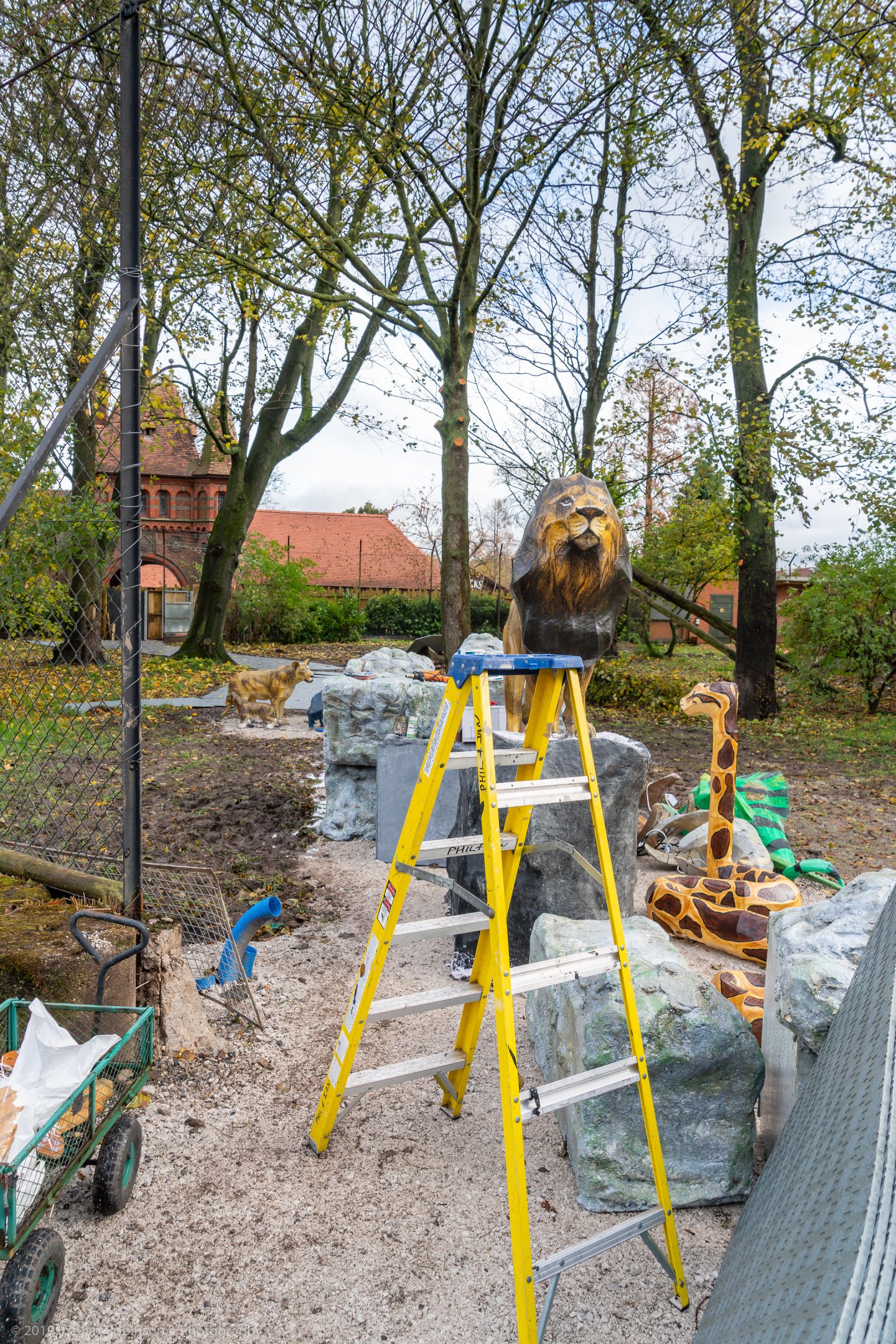 Former Lion Enclosure - 12/11/2019
