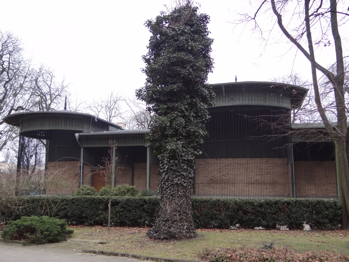 Former Lion House during renovation