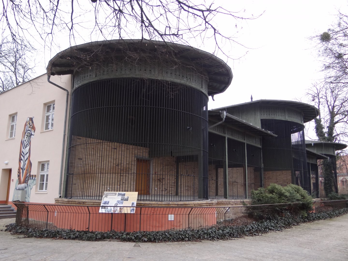 Former Lion House during renovation
