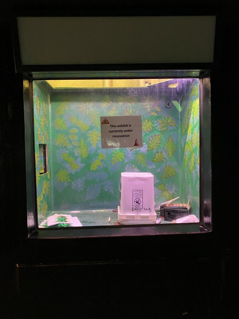 Former Milk Frog Exhibit