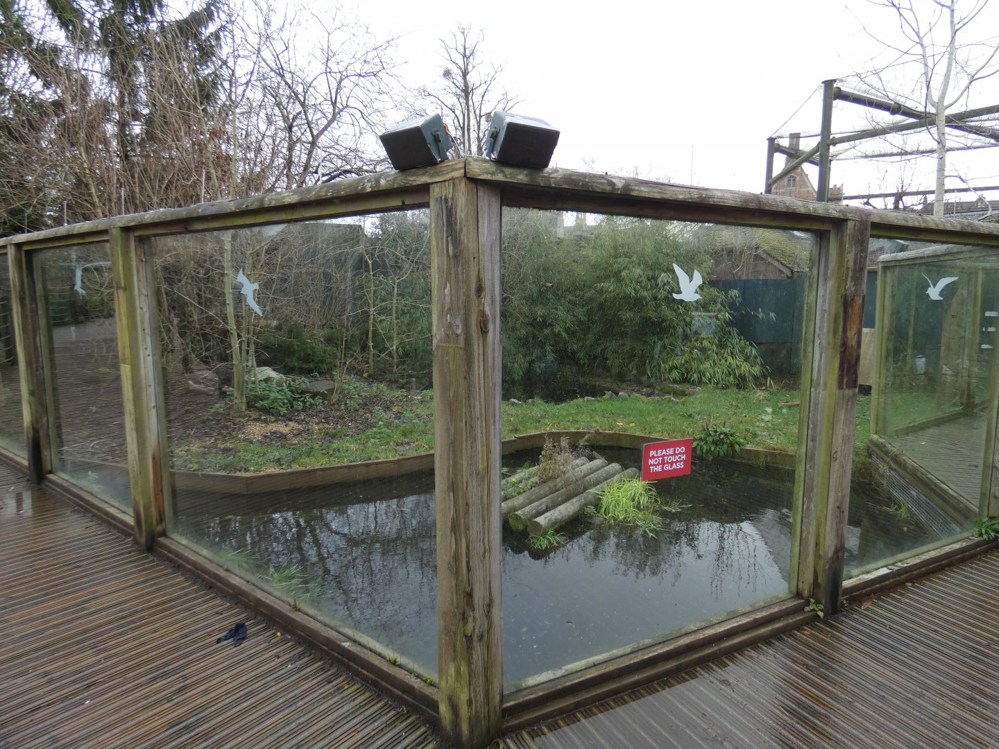 Former otter enclosure