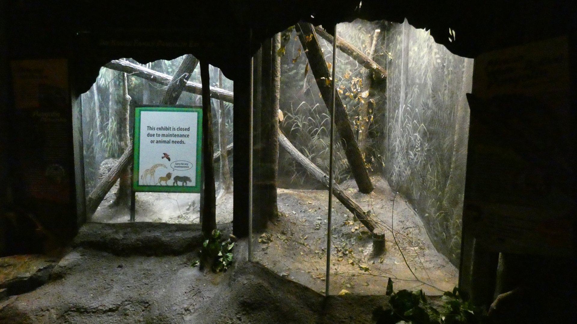 Former Pangolin Exhibit, Habitat Africa! - Nov. 2021