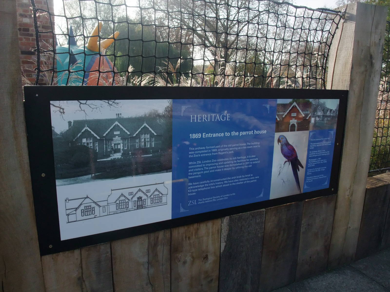Former Parrot House Signage at London, 16/11/11