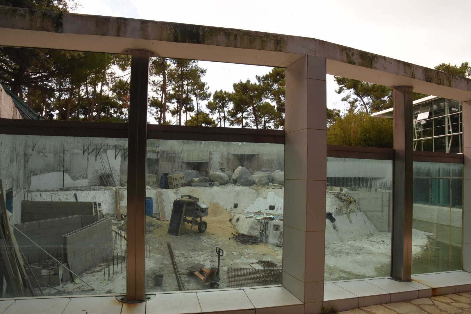 former Polar Bear enclosure