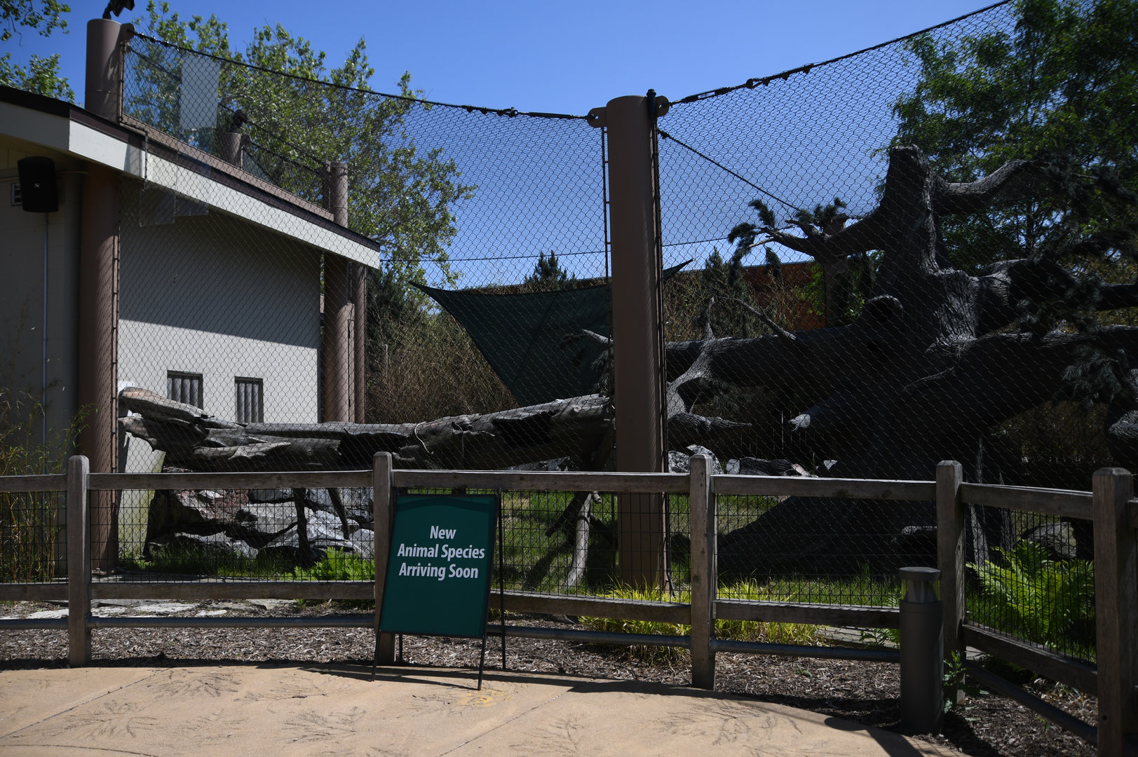 Former red panda exhibit