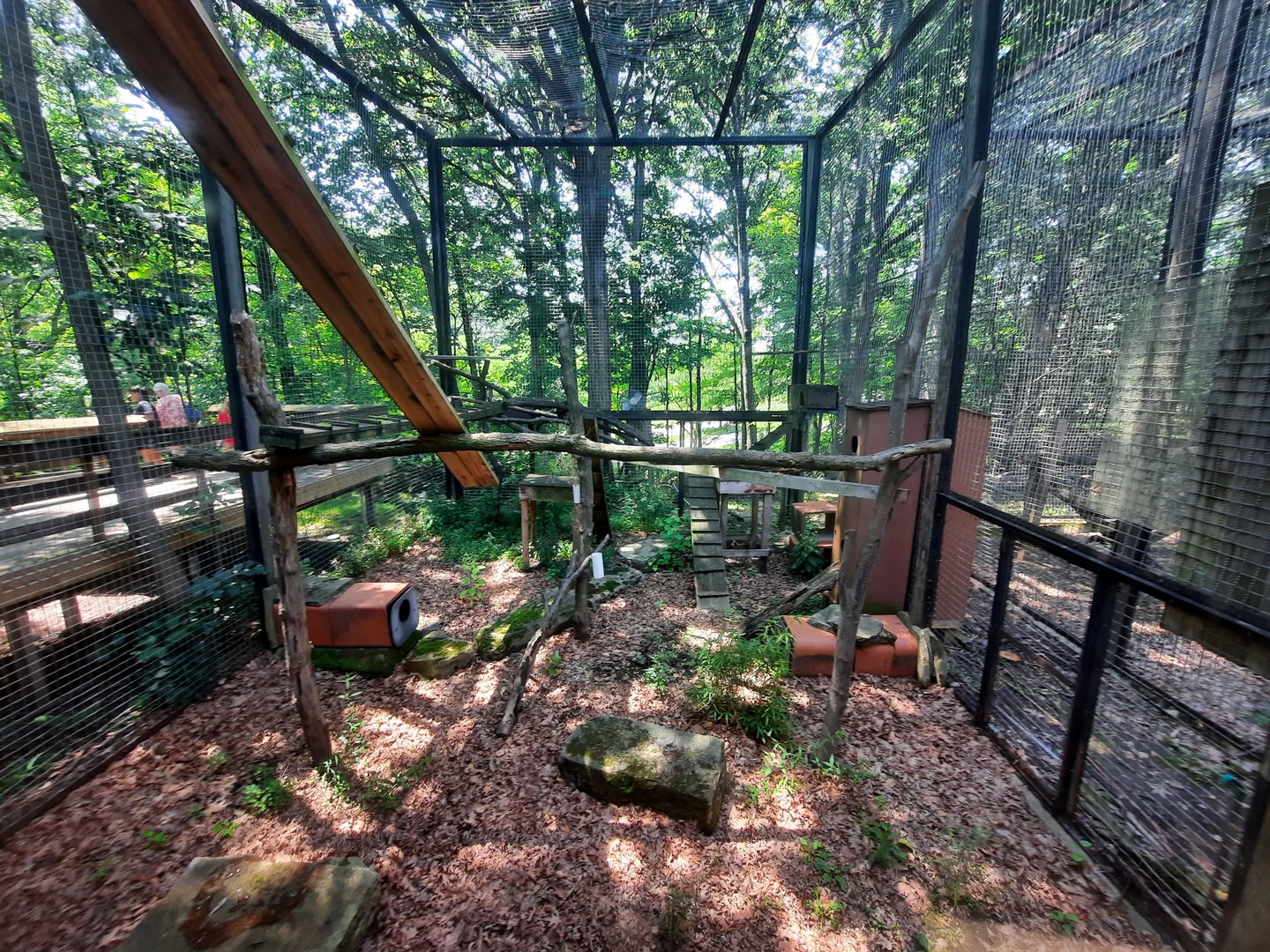 Former Red Panda Outdoor Habitat