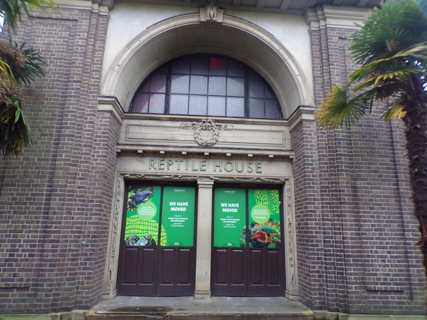 Former reptile house entrance 11.2.25
