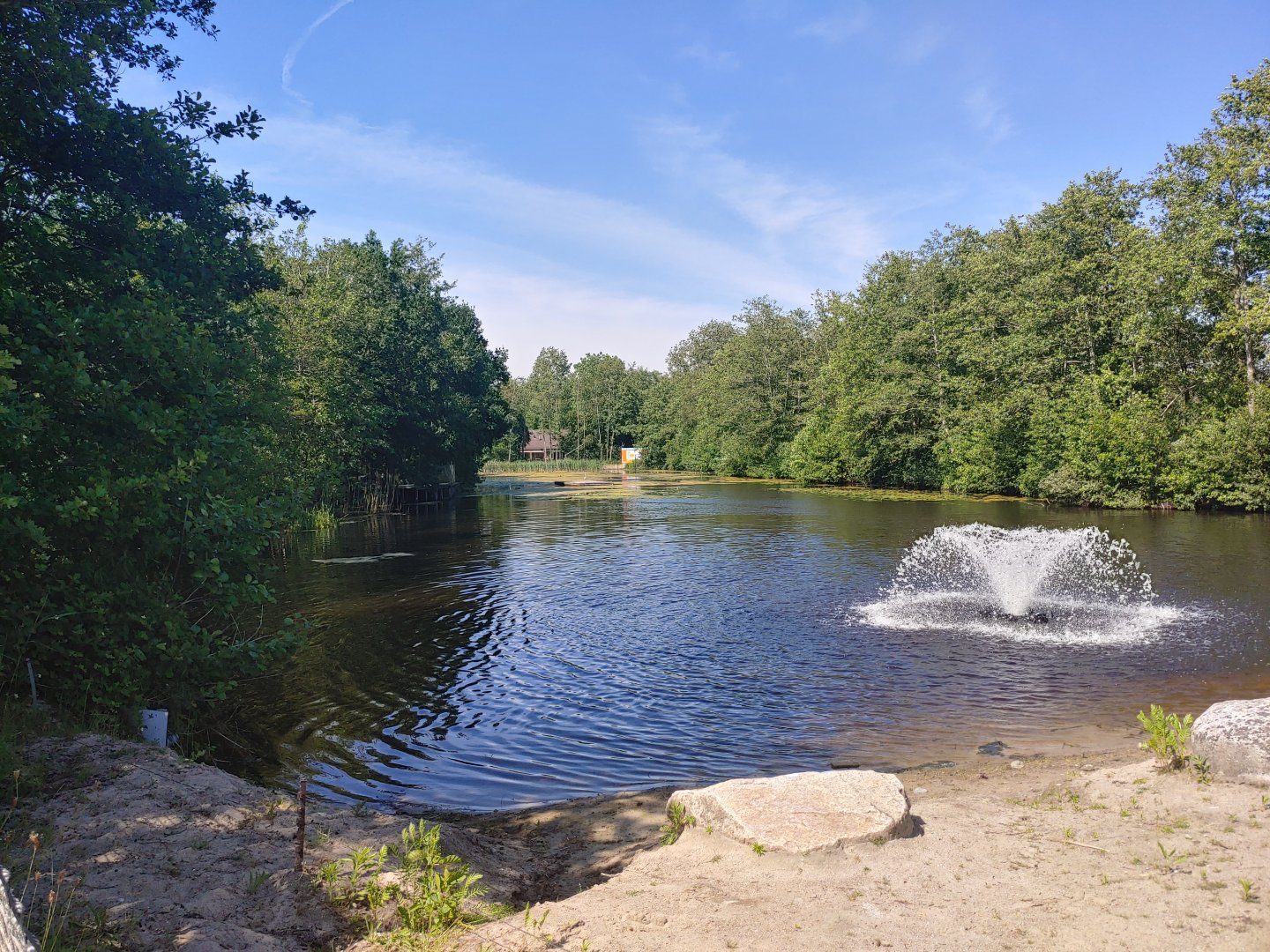 Former sea lion enclosure