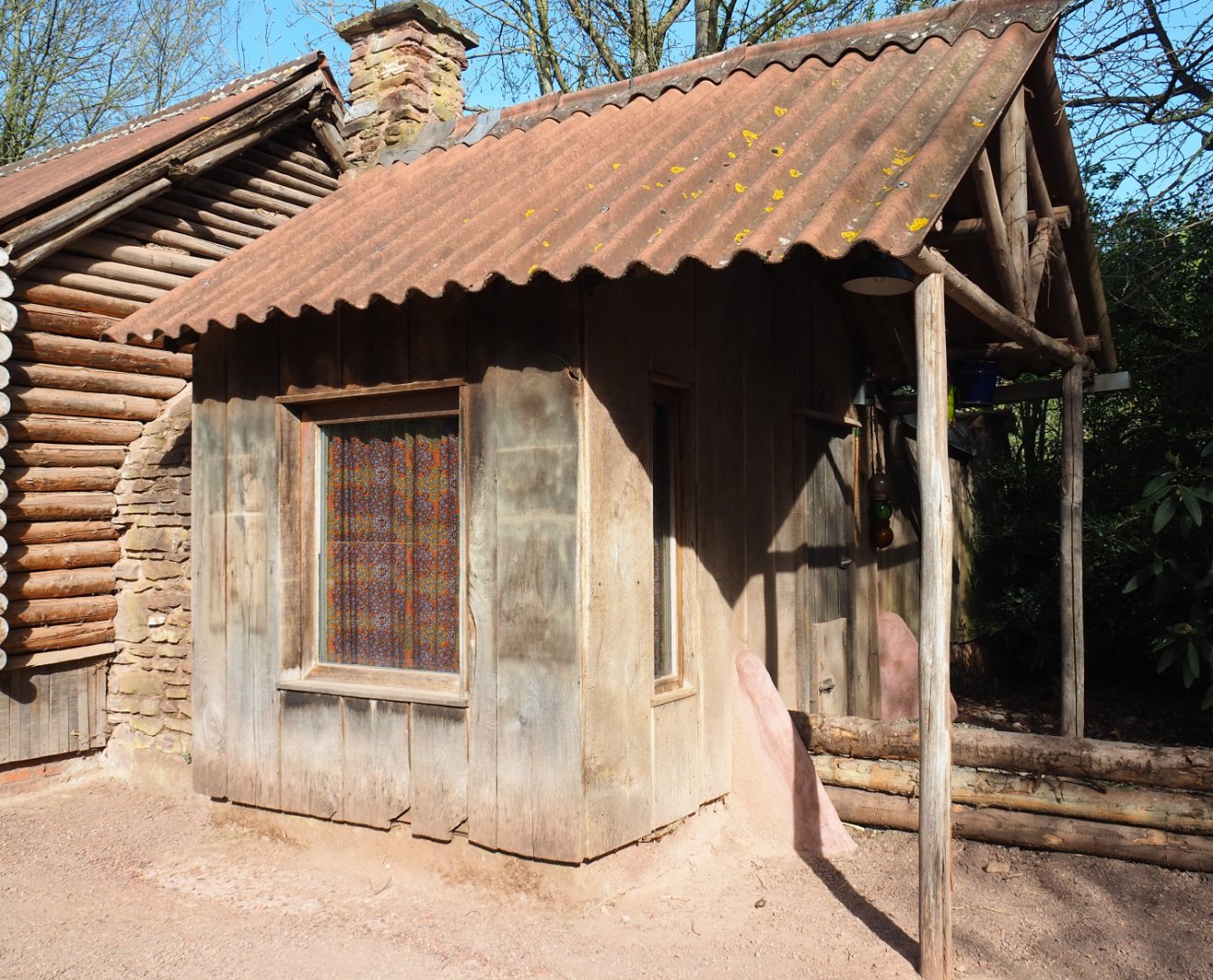 Former Short-beaked echidna house, 2022-04-12