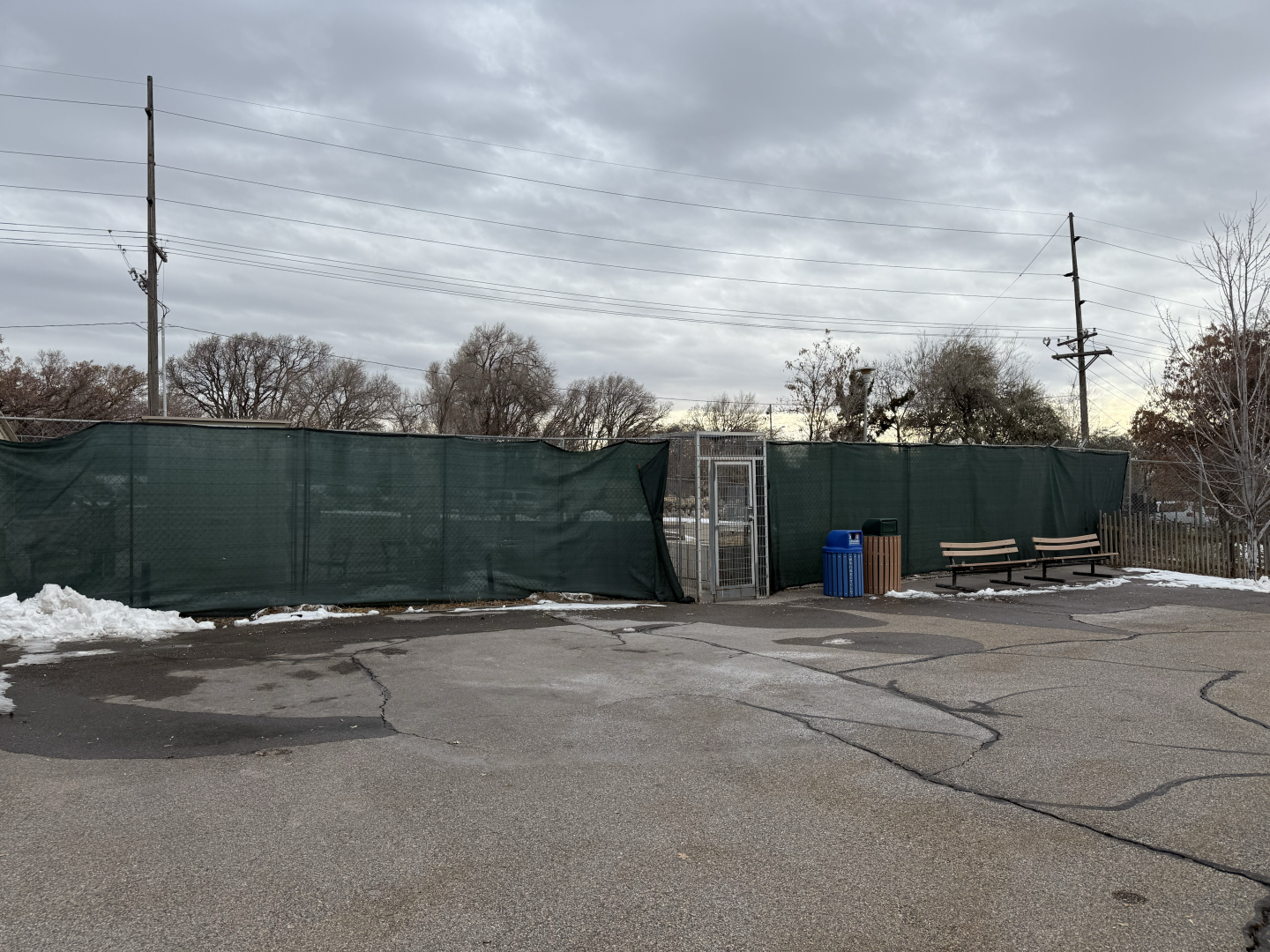 Former Site of South Entrance - South Hill