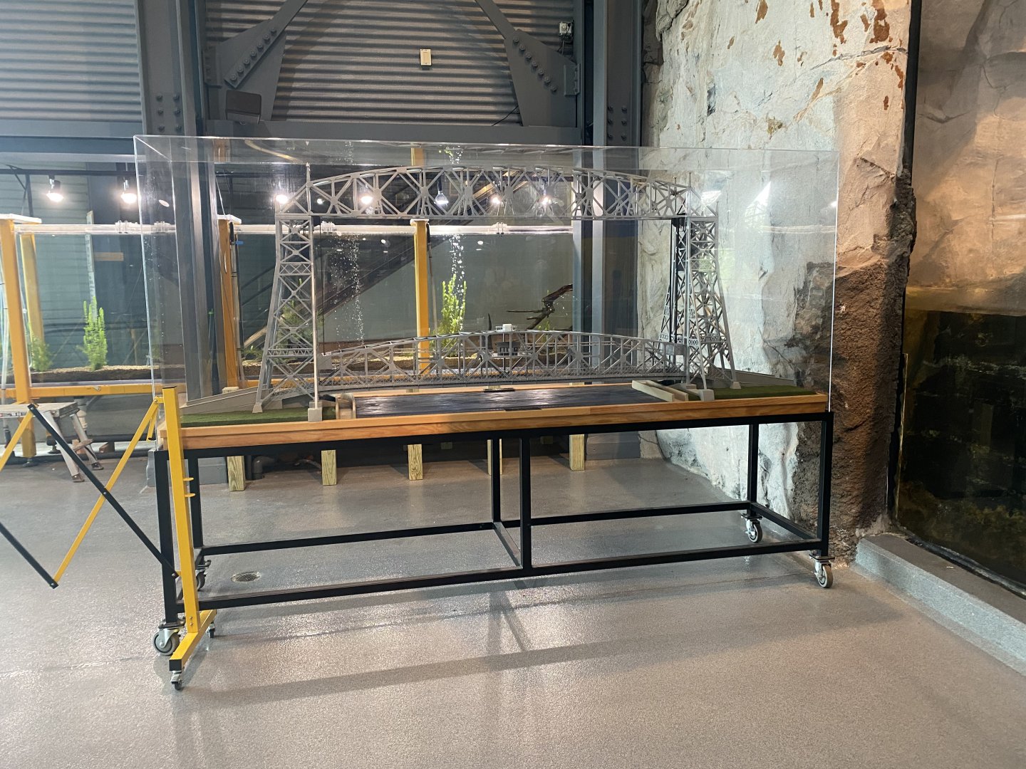 Former Spot of American Crow Exhibit