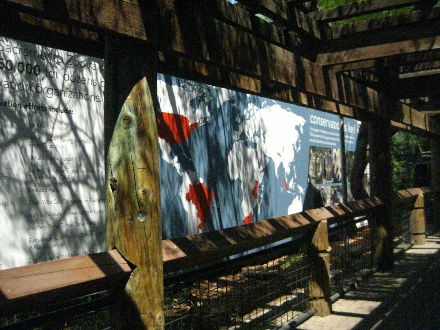 Former Spotted Hyena Exhibit