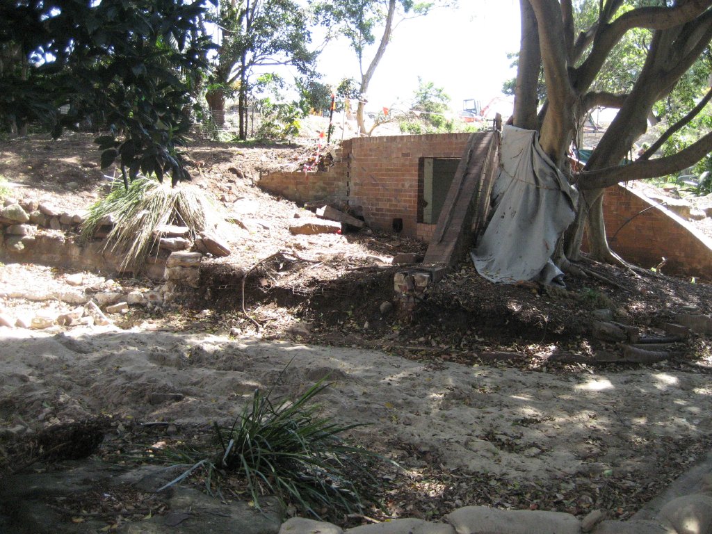 Former Tasmanian Devil enclosure