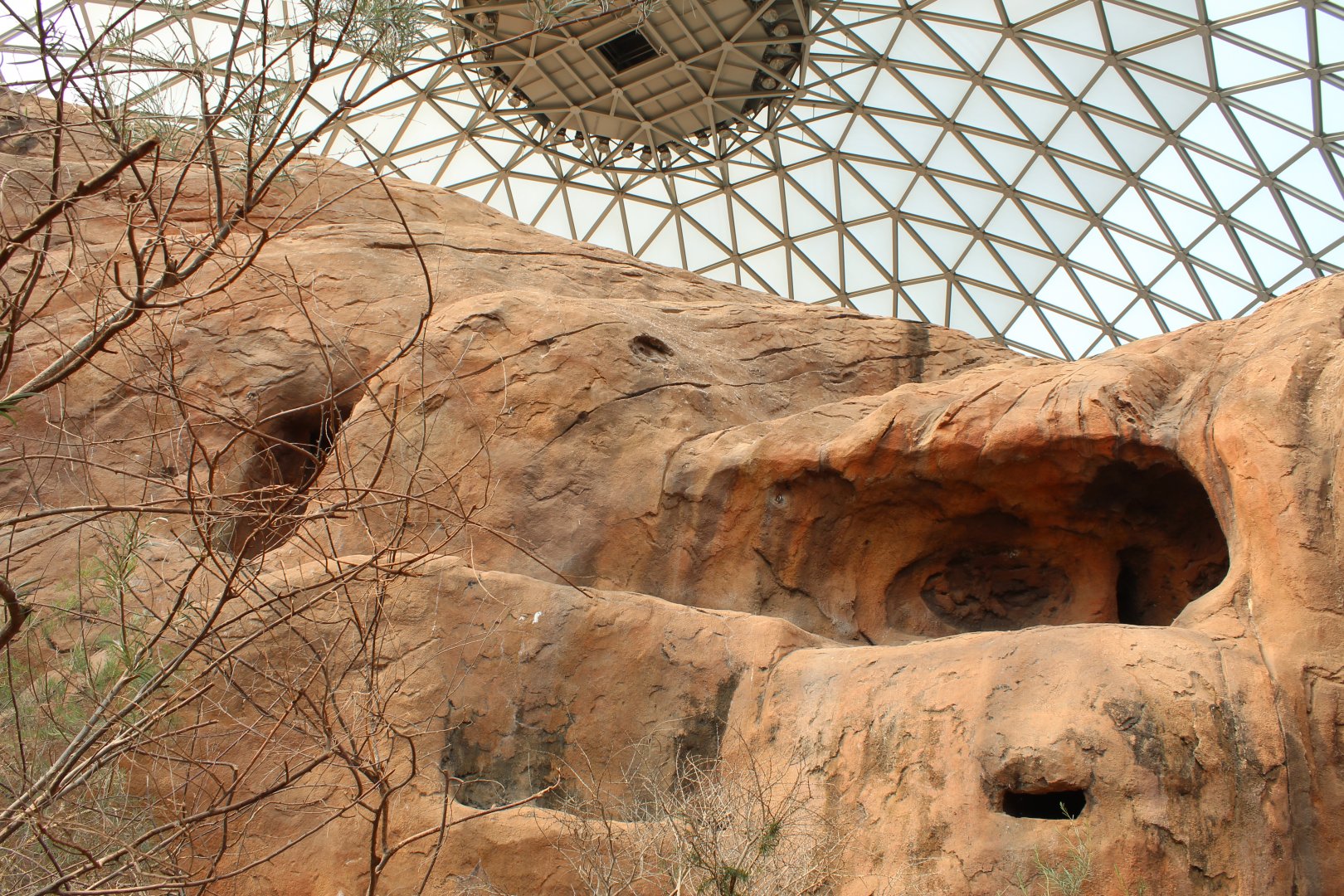 Former Yellow-Footed Rock Wallaby Exhibit - Desert Dome