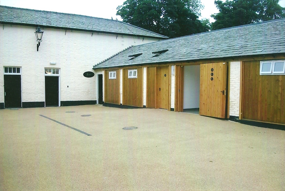 Former zoo yard transformed, Summer 2013