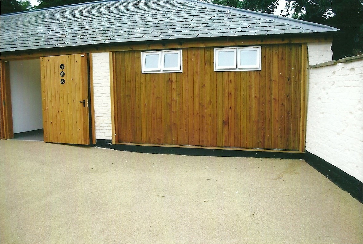 Former zoo yard transformed, Summer 2013