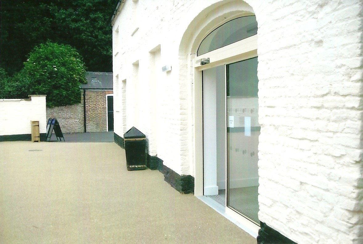 Former zoo yard transformed, Summer 2013