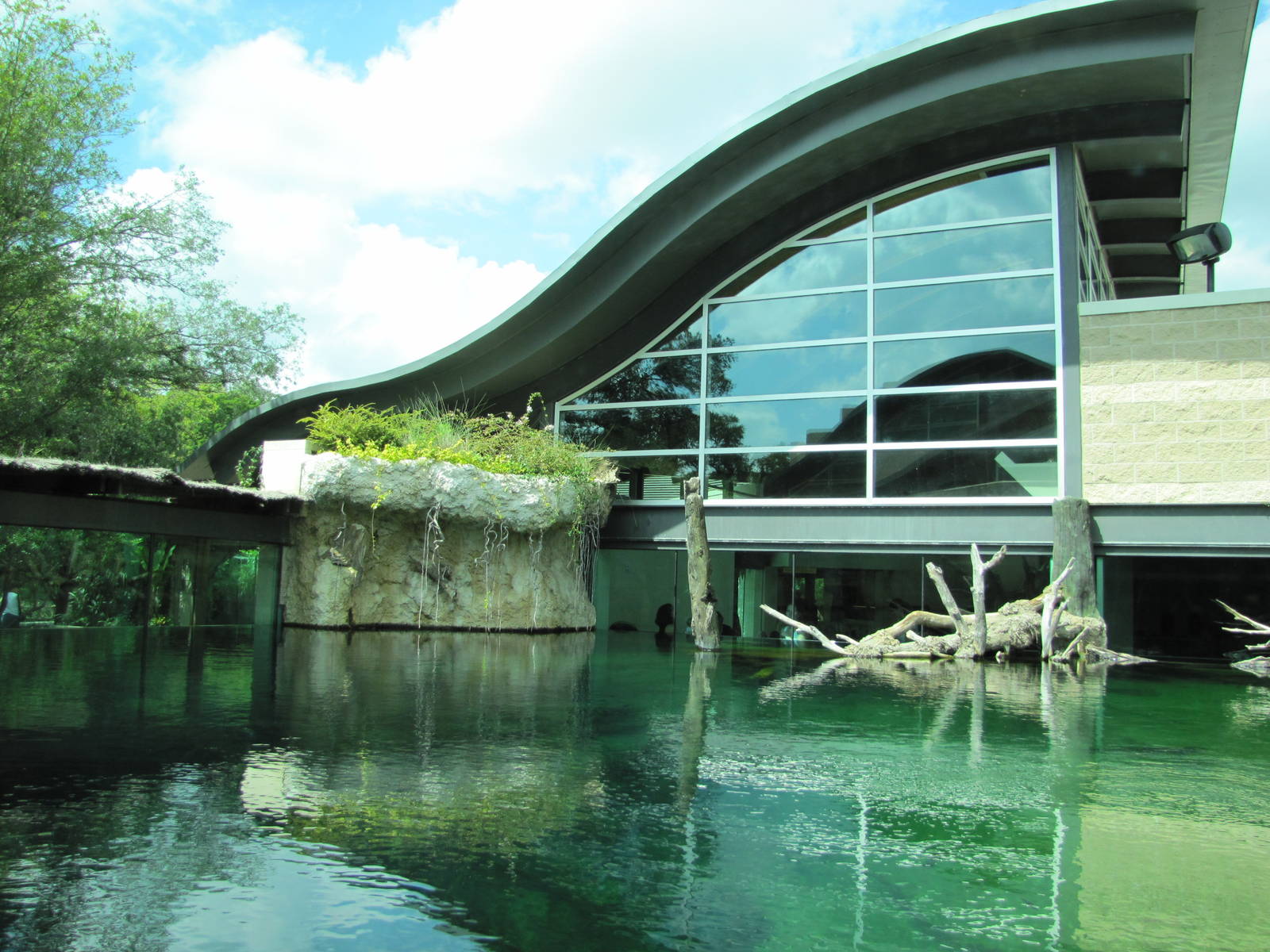 Fort Worth Zoo 2010 - Part of the Gharial exhibit at the Museum of Living A