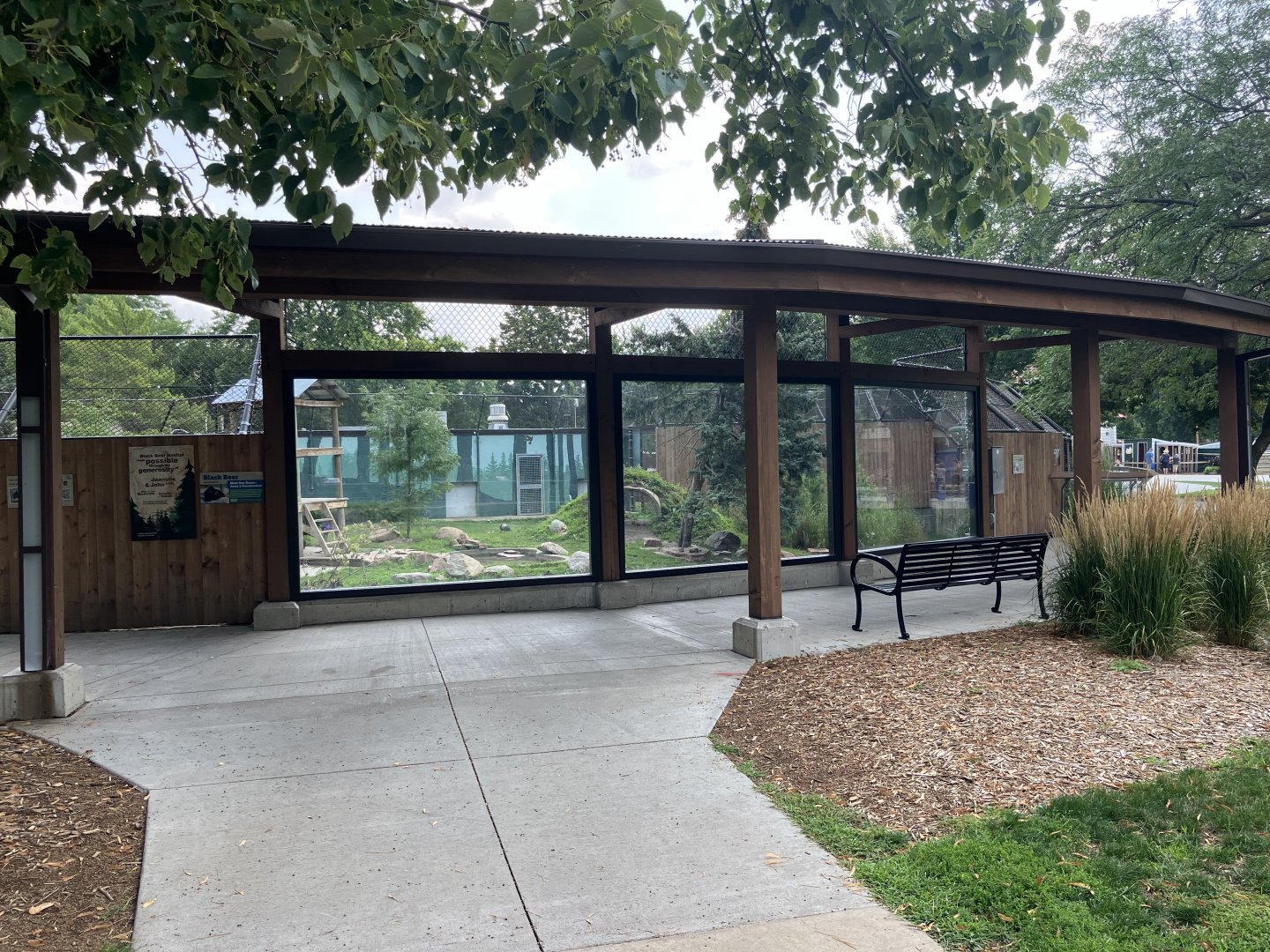 Fortress of the Bear - Black Bear Exhibit Viewing Shelther