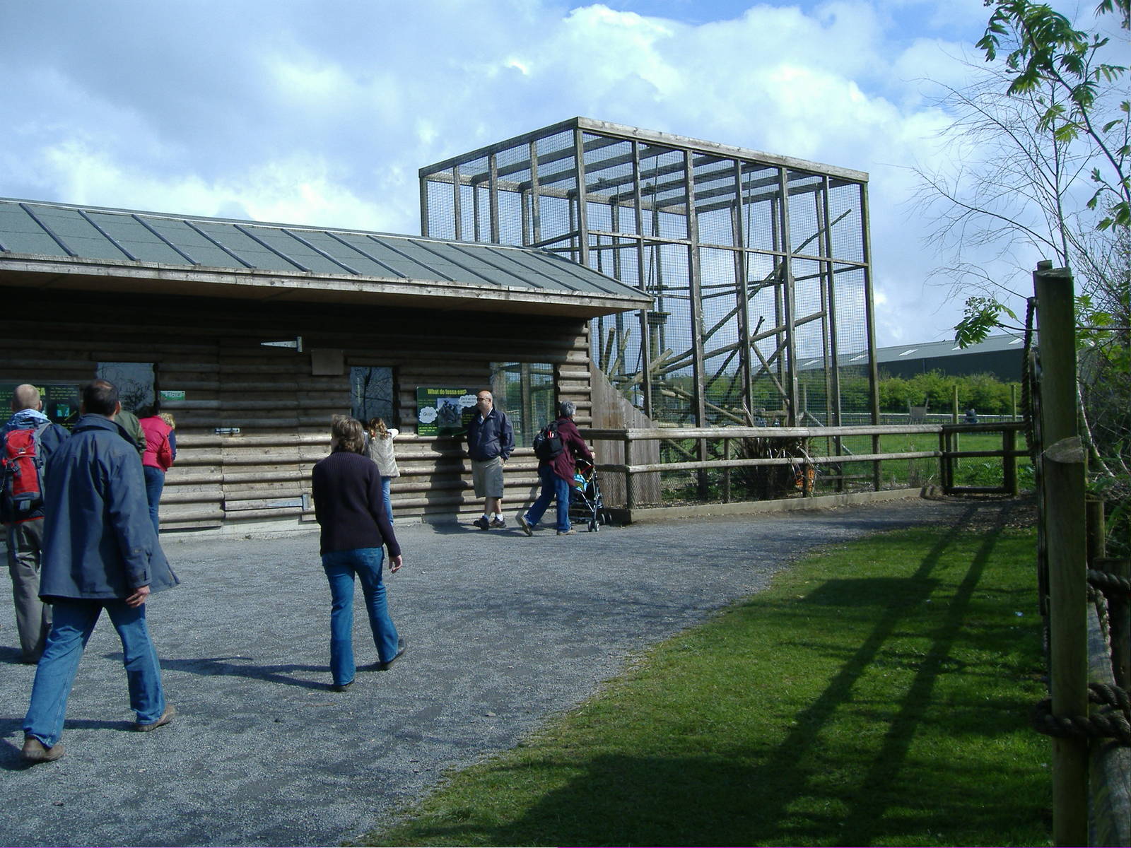 Fossa Enclosure Folly Farm