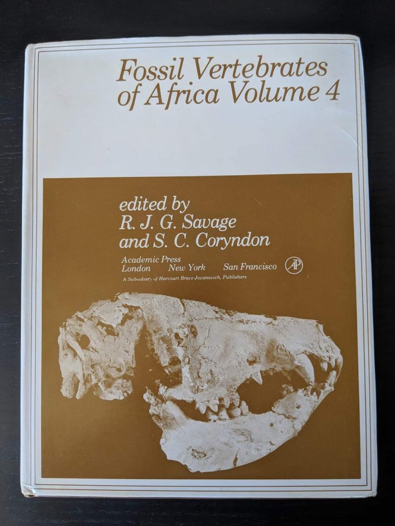 Fossil Vertebrates of Africa Volume 4