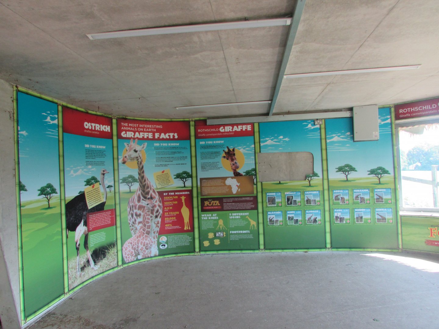 Fota Wildlife Park - Informative signage