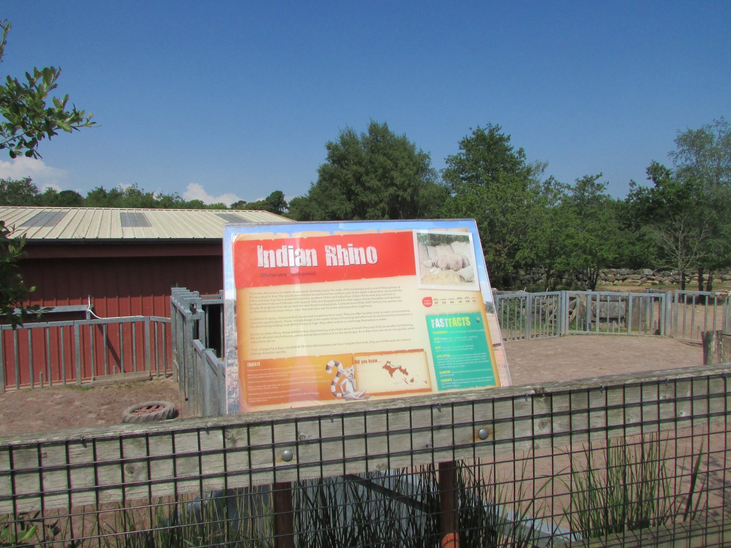 Fota Wildlife Park - Informative signage