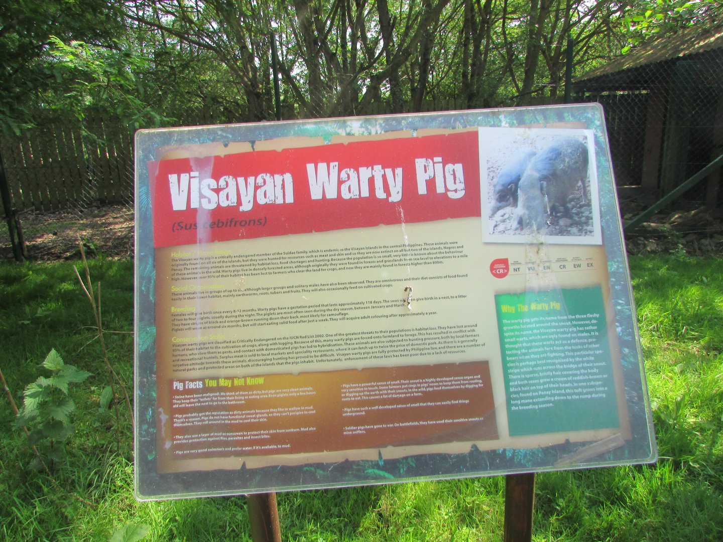 Fota Wildlife Park - Informative signage