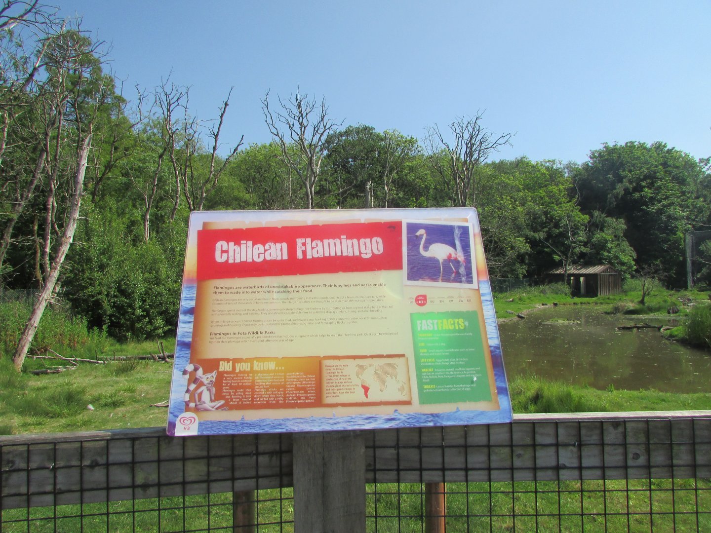 Fota Wildlife Park - Informative signage