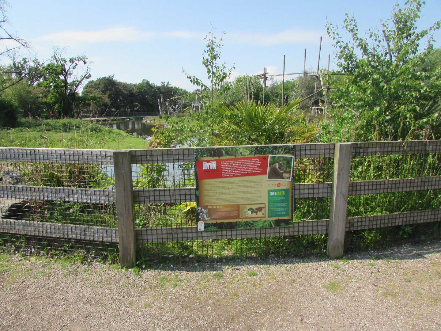Fota Wildlife Park - Informative signage
