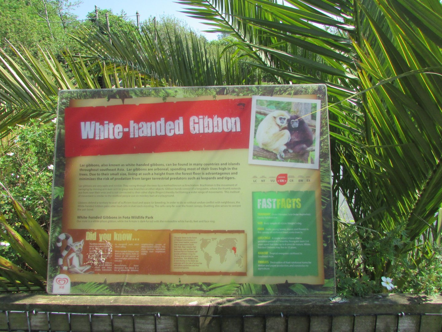 Fota Wildlife Park - Informative signage