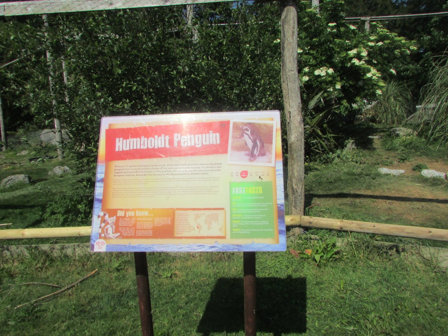 Fota Wildlife Park - Informative signage