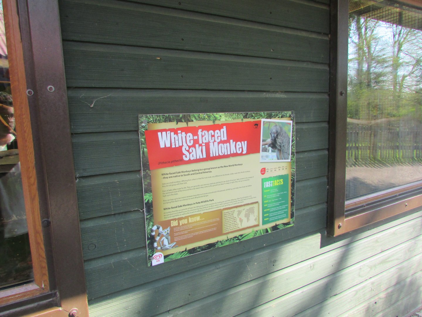 Fota Wildlife Park - Informative signage