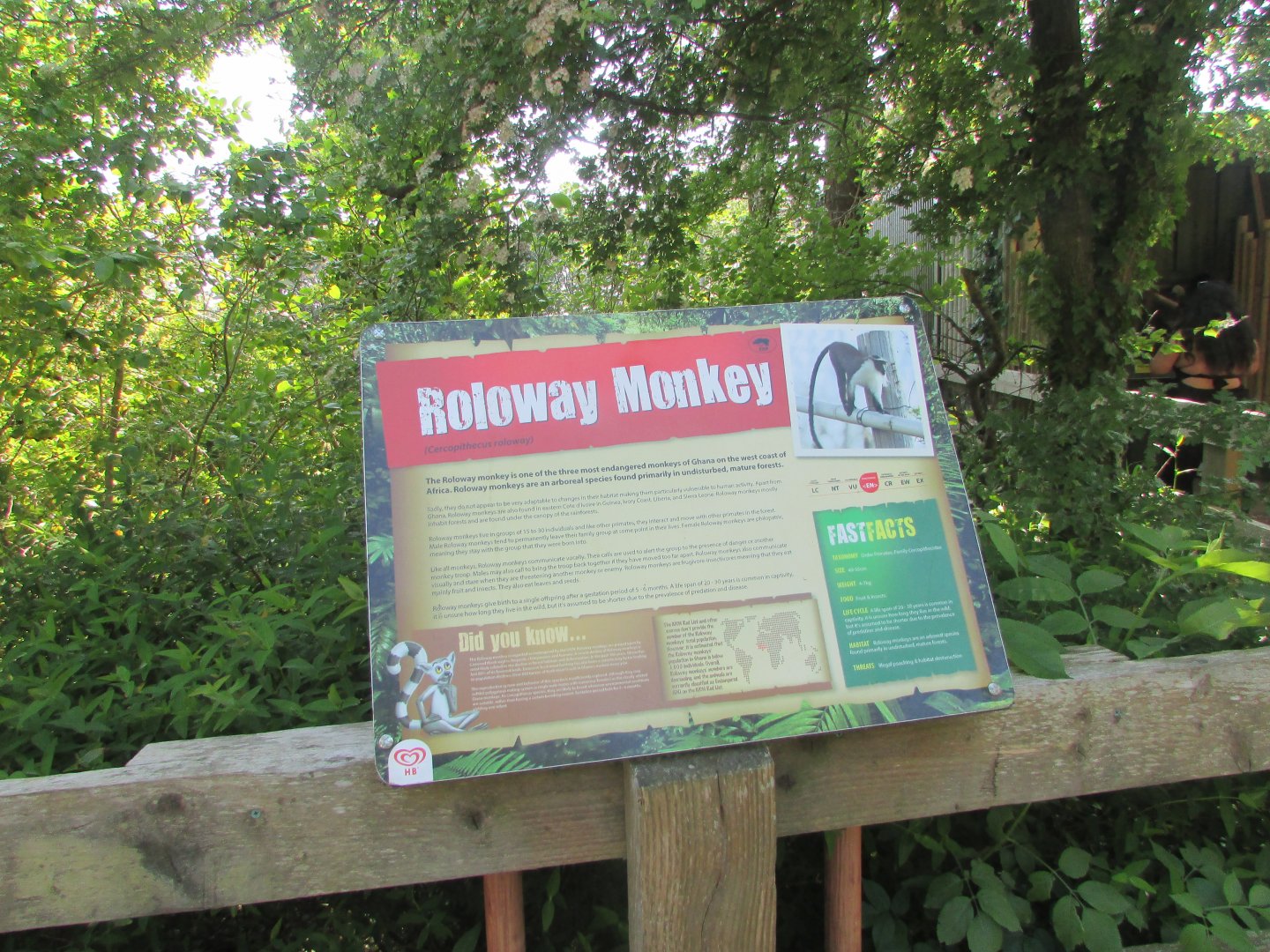 Fota Wildlife Park - Informative signage