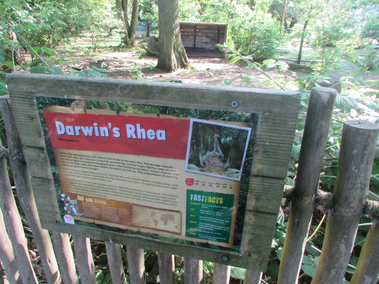 Fota Wildlife Park - Informative signage