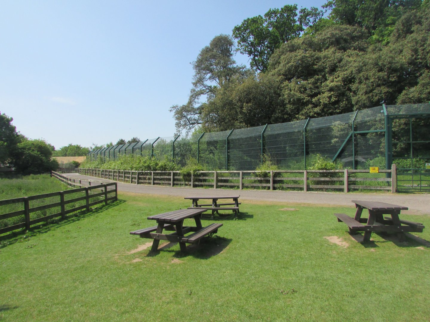 Fota Wildlife Park - Part of the Sumatran tiger exhibit
