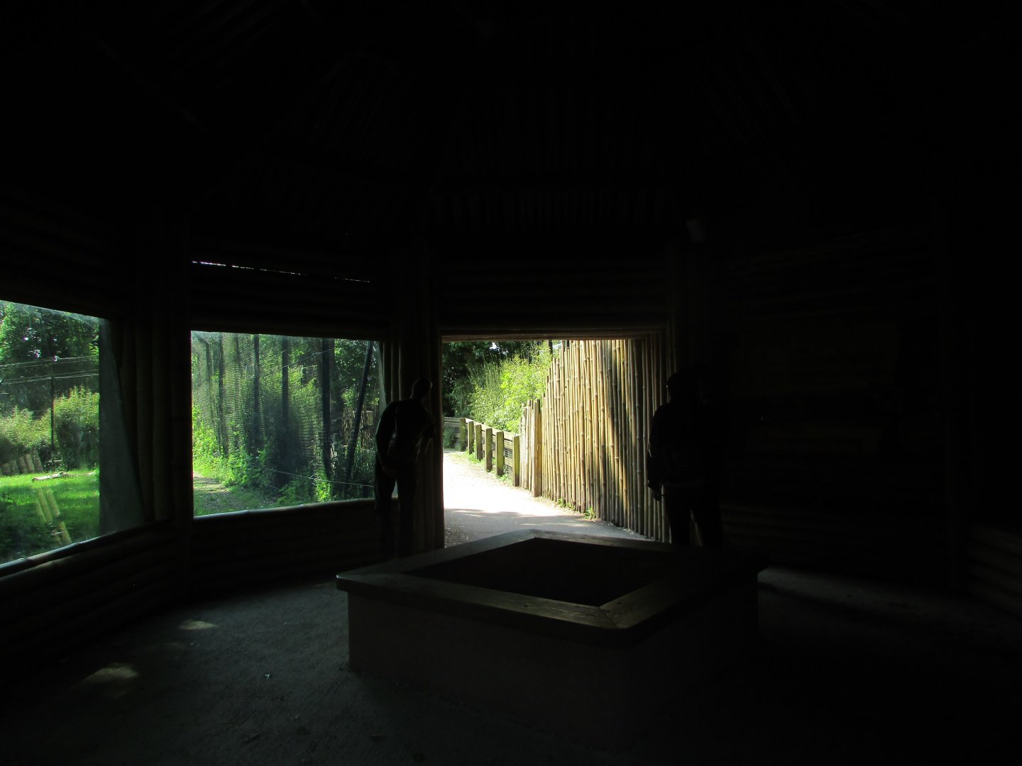 Fota Wildlife Park - Part of the Sumatran tiger exhibit