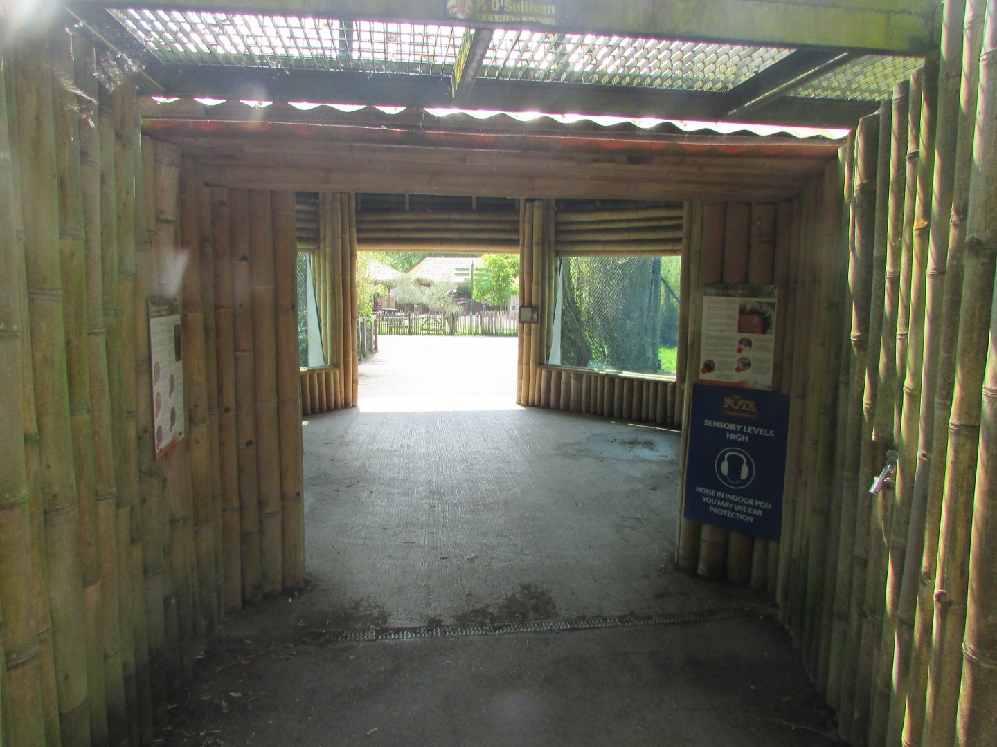 Fota Wildlife Park - Part of the Sumatran tiger exhibit